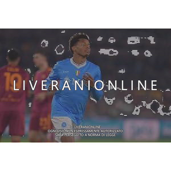 Roma vs Napoli Campionato Serie A Enilive - 13 Giornata Stadio Olimpico - Roma 30-11-2025 nella foto Esultanza Neres Foto Federico Gaetano - ag Aldo liverani- AGENZIA ALDO LIVERANI SAS