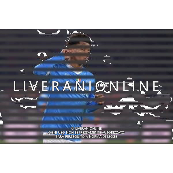 Roma vs Napoli Campionato Serie A Enilive - 13 Giornata Stadio Olimpico - Roma 30-11-2025 nella foto Esultanza Neres Foto Federico Gaetano - ag Aldo liverani- AGENZIA ALDO LIVERANI SAS