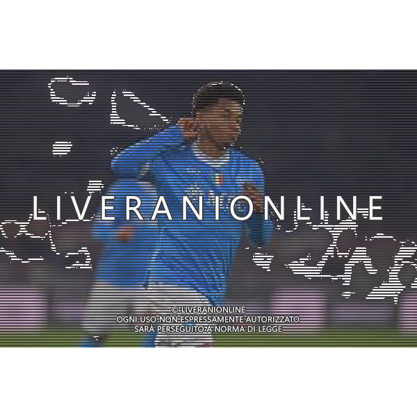 Roma vs Napoli Campionato Serie A Enilive - 13 Giornata Stadio Olimpico - Roma 30-11-2025 nella foto Esultanza Neres Foto Federico Gaetano - ag Aldo liverani- AGENZIA ALDO LIVERANI SAS