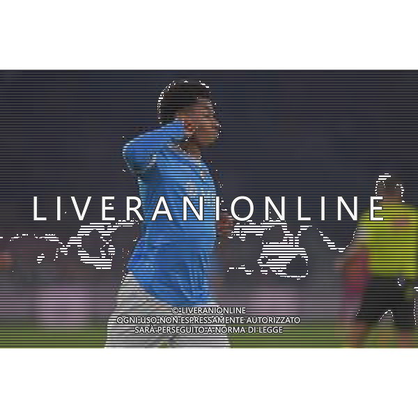 Roma vs Napoli Campionato Serie A Enilive - 13 Giornata Stadio Olimpico - Roma 30-11-2025 nella foto Esultanza Neres Foto Federico Gaetano - ag Aldo liverani- AGENZIA ALDO LIVERANI SAS