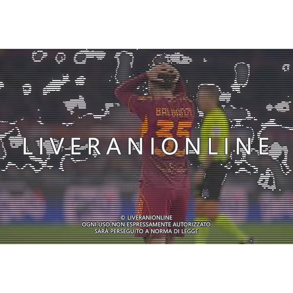 Roma vs Napoli Campionato Serie A Enilive - 13 Giornata Stadio Olimpico - Roma 30-11-2025 nella foto Delusione Baldanzi Foto Federico Gaetano - ag Aldo liverani- AGENZIA ALDO LIVERANI SAS