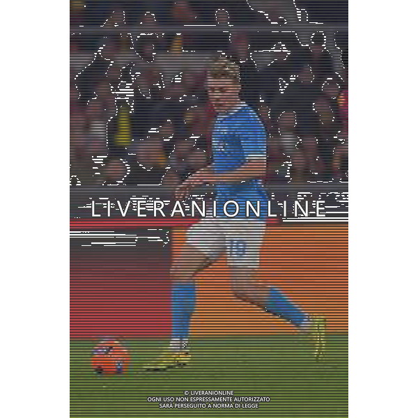 Roma vs Napoli Campionato Serie A Enilive - 13 Giornata Stadio Olimpico - Roma 30-11-2025 nella foto Rasmus Hojlund Foto Federico Gaetano - ag Aldo liverani