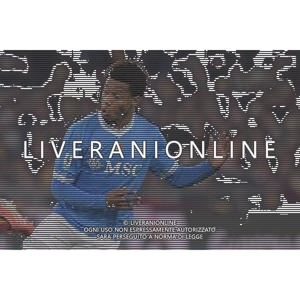 Roma vs Napoli Campionato Serie A Enilive - 13 Giornata Stadio Olimpico - Roma 30-11-2025 nella foto David Neres Foto Federico Gaetano - ag Aldo liverani