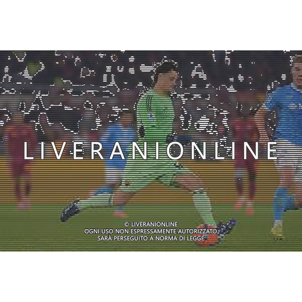 Roma vs Napoli Campionato Serie A Enilive - 13 Giornata Stadio Olimpico - Roma 30-11-2025 nella foto Mile Svilar Foto Federico Gaetano - ag Aldo liverani