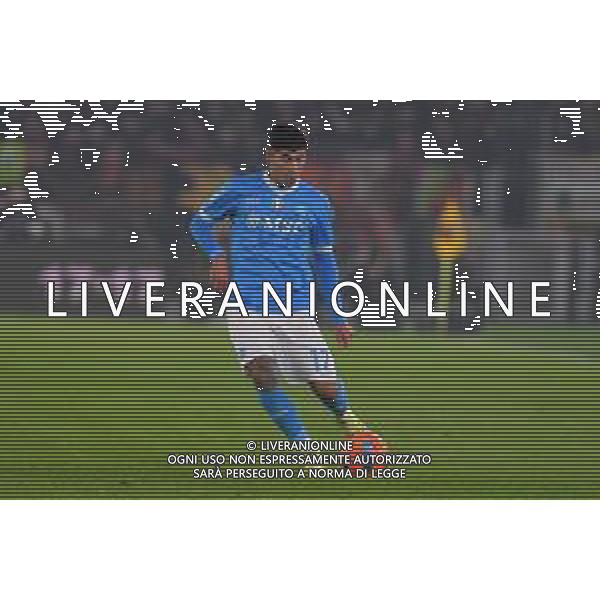 Roma vs Napoli Campionato Serie A Enilive - 13 Giornata Stadio Olimpico - Roma 30-11-2025 nella foto Mathias Olivera Foto Federico Gaetano - ag Aldo liverani