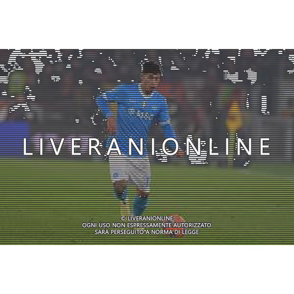 Roma vs Napoli Campionato Serie A Enilive - 13 Giornata Stadio Olimpico - Roma 30-11-2025 nella foto Mathias Olivera Foto Federico Gaetano - ag Aldo liverani