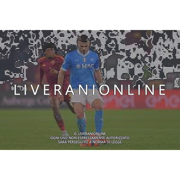 Roma vs Napoli Campionato Serie A Enilive - 13 Giornata Stadio Olimpico - Roma 30-11-2025 nella foto Alessandro Buongiorno Foto Federico Gaetano - ag Aldo liverani