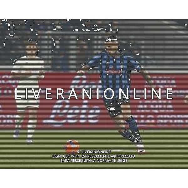 Gianluca Scamacca of Atalanta BC. play the ball during Atalanta BC vs ACF Fiorentina, 13° Serie A Enilive 2025-26 game at New Balance arena in Bergamo (BG), Italy, on November 30, 2025. (Photo by Davide Casentini) AG ALDO LIVERANI SAS
