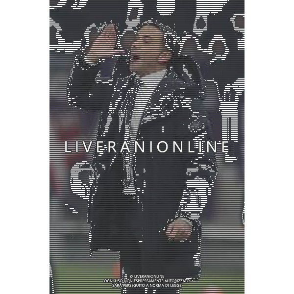 Raffaele Palladino Head Coach of Atalanta BC gestures during Atalanta BC vs ACF Fiorentina, 13° Serie A Enilive 2025-26 game at New Balance arena in Bergamo (BG), Italy, on November 30, 2025. (Photo by Davide Casentini) AG ALDO LIVERANI SAS