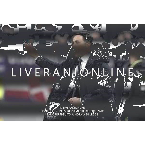 Raffaele Palladino Head Coach of Atalanta BC gestures during Atalanta BC vs ACF Fiorentina, 13° Serie A Enilive 2025-26 game at New Balance arena in Bergamo (BG), Italy, on November 30, 2025. (Photo by Davide Casentini) AG ALDO LIVERANI SAS