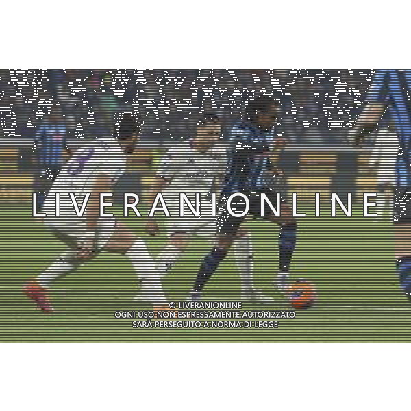 Ademola Lookman of Atalanta BC competes for the ball during Atalanta BC vs ACF Fiorentina, 13° Serie A Enilive 2025-26 game at New Balance arena in Bergamo (BG), Italy, on November 30, 2025. (Photo by Davide Casentini) AG ALDO LIVERANI SAS