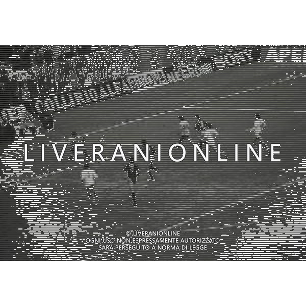 NEG-26-02-1978 MILANO-CAMPIONATO DI CALCIO SERIE A MILAN-ROMA 1-0 NELLA FOTO AZIONE DI GIOCO AG ALDO LIVERANI SAS