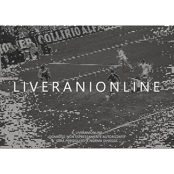 NEG-26-02-1978 MILANO-CAMPIONATO DI CALCIO SERIE A MILAN-ROMA 1-0 NELLA FOTO AZIONE DI GIOCO AG ALDO LIVERANI SAS