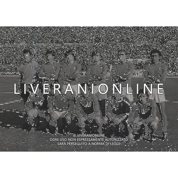 NEG-14-11-1982 TORINO QUALIFICAZIONE MONDIALI DI CALCIO SPAGNA 82 ITALIA-GRECIA 1-1 NELLA FOTO FORMAZIONE NAZIONALE ITALIANA CALCIO 1981-1982 DA SIN IN PIEDI DINO ZOFF-GAETANO SCIREA-FULVIO COLLOVATI-GIANCARLO ANTOGNONI-FRANCESCO GRAZIANI-CLAUDIO GENTILE SED DA SIN ANTONIO CABRINI-BRUNO CONTI-GIUSEPPE DOSSENA-FRANCO SELVAGGI-GIAMPIERO MARINI AG ALDO LIVERANI SAS