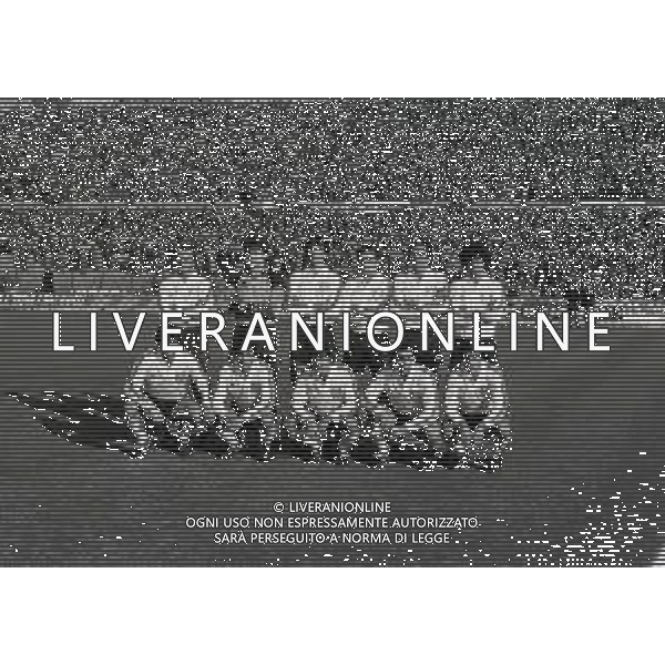 NEG-14-11-1982 TORINO QUALIFICAZIONE MONDIALI DI CALCIO SPAGNA 82 ITALIA-GRECIA 1-1 NELLA FOTO FORMAZIONE NAZIONALE GRECIA AG ALDO LIVERANI SAS