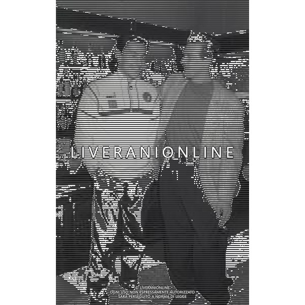 NEG-1987-1988 ALLENAMENTO NAZIONALE ITALIANA A COVERCIANO NELLA FOTO MARCO LANDUCCI E STEFANO TACCONI AG ALDO LIVERANI SAS