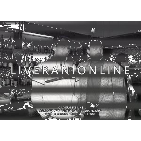 NEG-1987-1988 ALLENAMENTO NAZIONALE ITALIANA A COVERCIANO NELLA FOTO MARCO LANDUCCI E STEFANO TACCONI AG ALDO LIVERANI SAS