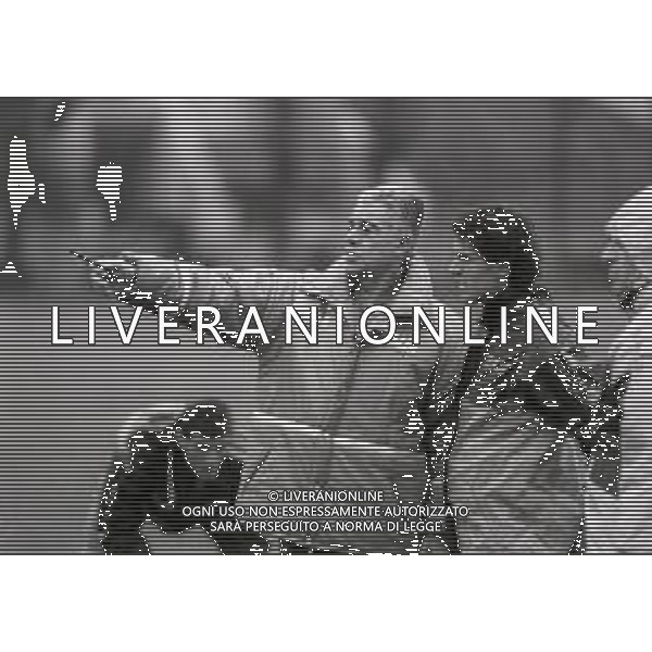 NEG-1987-1988 ALLENAMENTO NAZIONALE ITALIANA A COVERCIANO NELLA FOTO ROBERTO DONADONI AG ALDO LIVERANI SAS