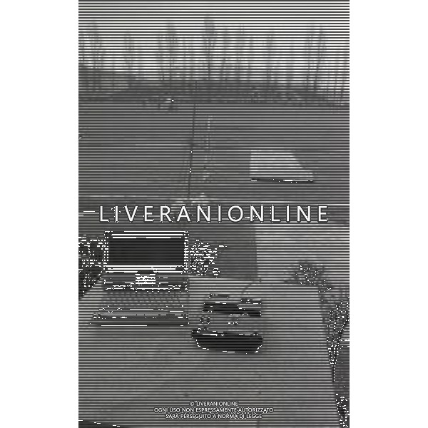 NEG-1987-1988 ALLENAMENTO NAZIONALE ITALIANA A COVERCIANO NELLA FOTO COVERCIANO AG ALDO LIVERANI SAS