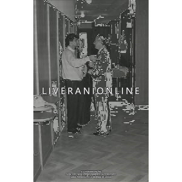 NEG-1987-1988 ALLENAMENTO NAZIONALE ITALIANA A COVERCIANO NELLA FOTO AZEGLIO VICINI E ALESSANDRO ALTOBELLI AG ALDO LIVERANI SAS  