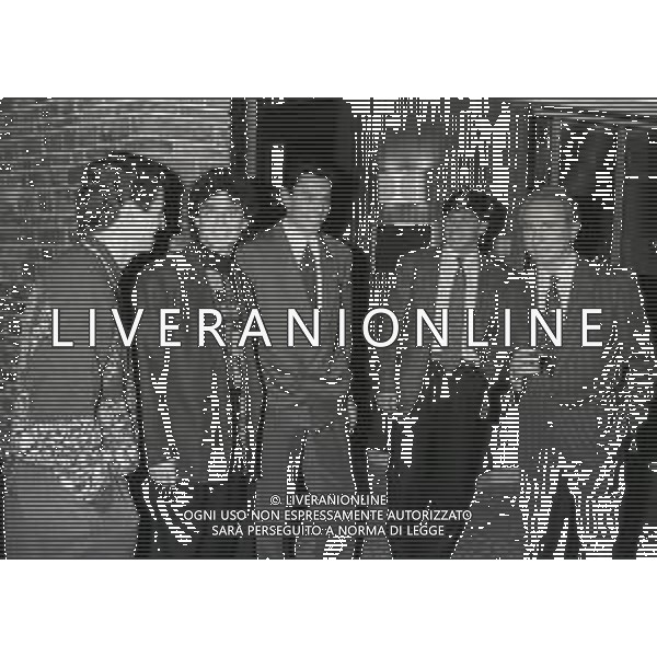 NEG-1987-1988 ALLENAMENTO NAZIONALE ITALIANA A COVERCIANO NELLA FOTO RUGGIERO RIZZITELLI-FRANCESCO ROMANO-MARCO LANDUCCI E MASSIMO CRIPPA E AZEGLIO VICINI AG ALDO LIVERANI SAS 