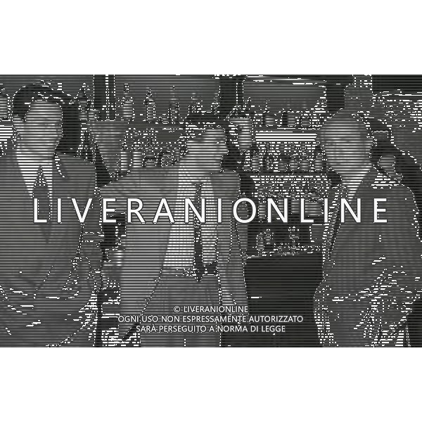 NEG-1987-1988 ALLENAMENTO NAZIONALE ITALIANA A COVERCIANO NELLA FOTO MARCO LANDUCCI CON AZEGLIO VICINI E CIRO FERRARA AG ALDO LIVERANI SAS