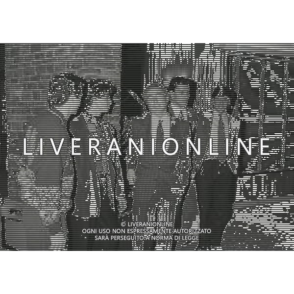 NEG-1987-1988 ALLENAMENTO NAZIONALE ITALIANA A COVERCIANO NELLA FOTO RUGGIERO RIZZITELLI-FRANCESCO ROMANO-AZEGLIO VICINI-MARCO LANDUCCI E MASSIMO CRIPPA AG ALDO LIVERANI SAS