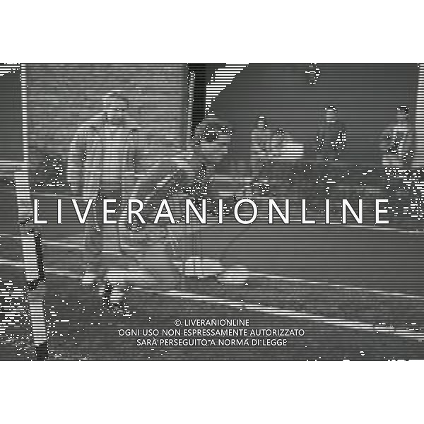 NEG-1987-1988 ALLENAMENTO NAZIONALE ITALIANA A COVERCIANO NELLA FOTO ROBERTO MANCINI AG ALDO LIVERANI SAS