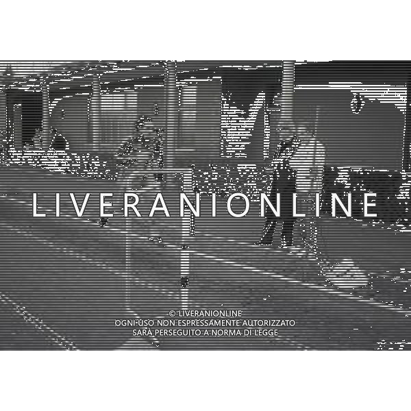 NEG-1987-1988 ALLENAMENTO NAZIONALE ITALIANA A COVERCIANO NELLA FOTO LUIGI DE AGOSTINI AG ALDO LIVERANI SAS