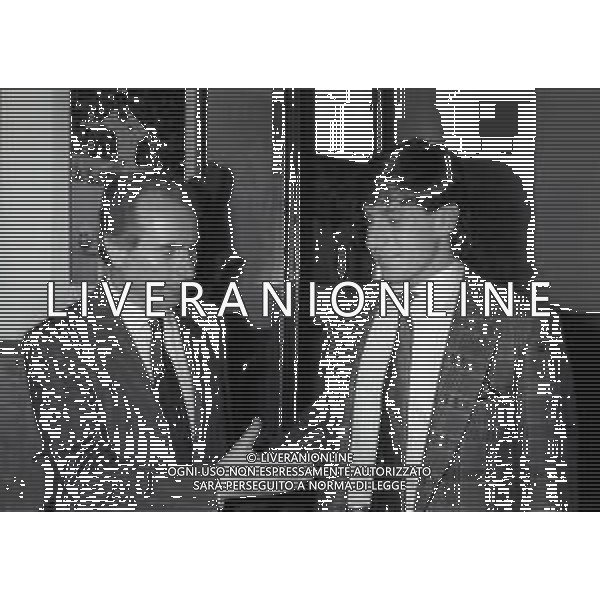 NEG-1987-1988 ALLENAMENTO NAZIONALE ITALIANA A COVERCIANO NELLA FOTO AZEGLIO VICINI E MASSIMO CRIPPA AG ALDO LIVERANI SAS