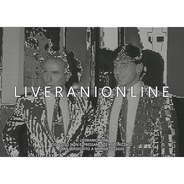 NEG-1987-1988 ALLENAMENTO NAZIONALE ITALIANA A COVERCIANO NELLA FOTO AZEGLIO VICINI E MASSIMO CRIPPA AG ALDO LIVERANI SAS