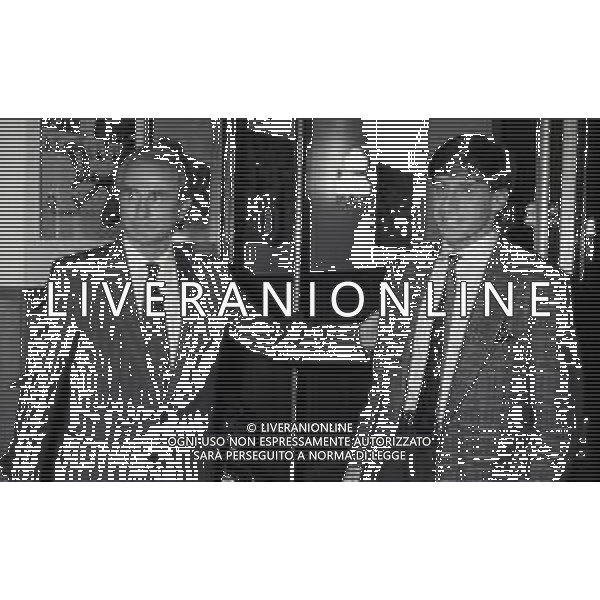 NEG-1987-1988 ALLENAMENTO NAZIONALE ITALIANA A COVERCIANO NELLA FOTO AZEGLIO VICINI E MASSIMO CRIPPA AG ALDO LIVERANI SAS