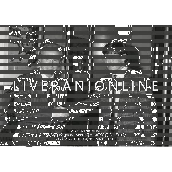 NEG-1987-1988 ALLENAMENTO NAZIONALE ITALIANA A COVERCIANO NELLA FOTO AZEGLIO VICINI E MASSIMO CRIPPA AG ALDO LIVERANI SAS