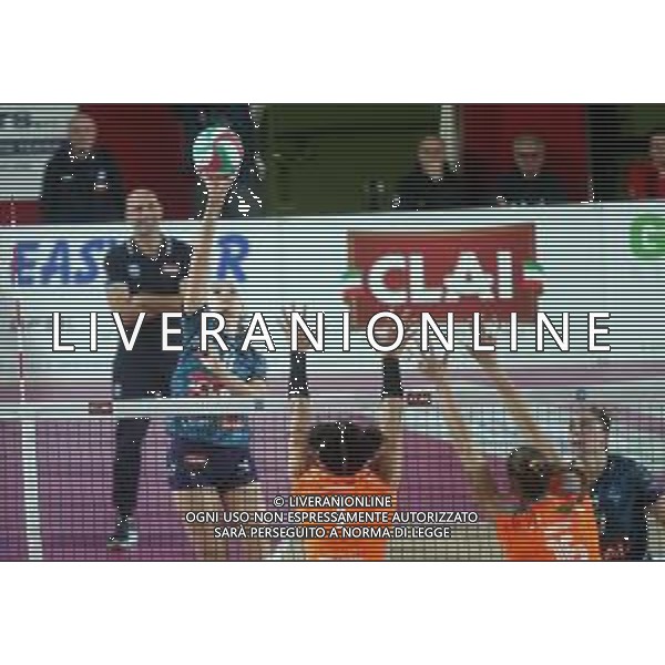 IMOLA 30 11 2025 CLAI IMOLA PALLAVOLO-ALTAMURA SERIE A2 3-1 NELLA FOTO POLINA MALIK CLAI IMOLA foto gianni sanna-ag aldo liverani sas