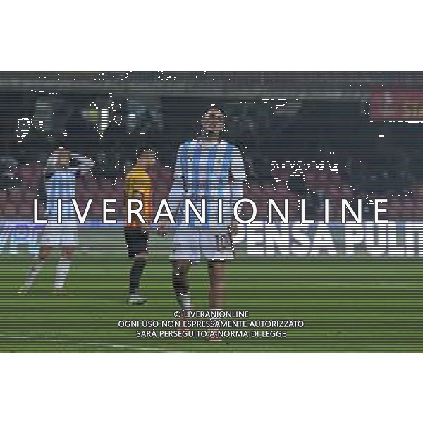 01 12 2025 - Benevento. Stadio Vigorito. Serie C. Benevento-Salernitana Nella foto delusione Franco Ferrari Foto Giuseppe Cuozzo/Agenzia Liverani- AGENZIA ALDO LIVERANI SAS