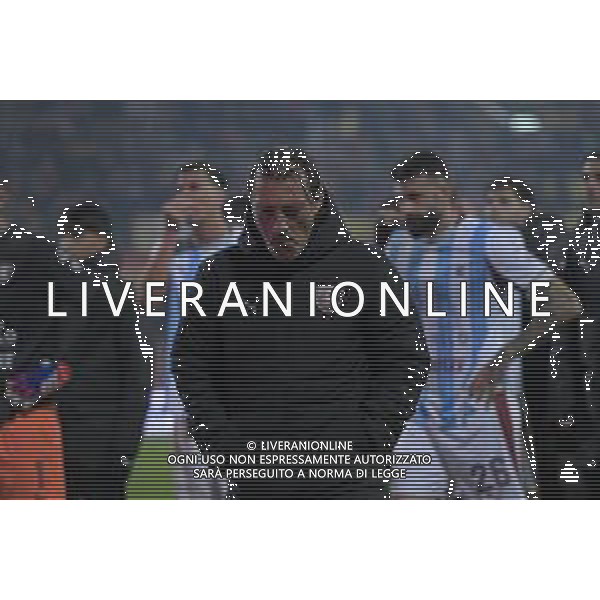 01 12 2025 - Benevento. Stadio Vigorito. Serie C. Benevento-Salernitana Nella foto delusione finale Giuseppe Raffaele Foto Giuseppe Cuozzo/Agenzia Liverani- AGENZIA ALDO LIVERANI SAS