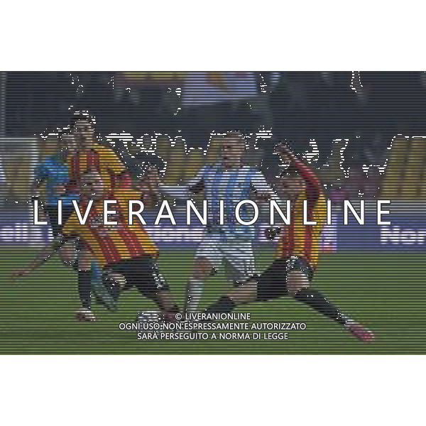 01 12 2025 - Benevento. Stadio Vigorito. Serie C. Benevento-Salernitana Nella foto Stefano Scognamillo, Luca Villa, Edoardo Pierozzi Foto Giuseppe Cuozzo/Agenzia Liverani- AGENZIA ALDO LIVERANI SAS