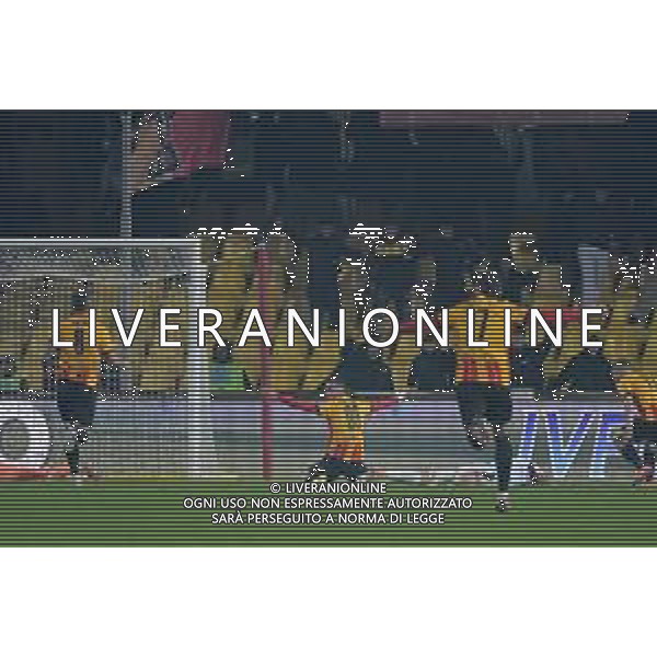 01 12 2025 - Benevento. Stadio Vigorito. Serie C. Benevento-Salernitana Nella foto esultanza Matteo Della Morte dopo gol 3-1 Foto Giuseppe Cuozzo/Agenzia Liverani- AGENZIA ALDO LIVERANI SAS