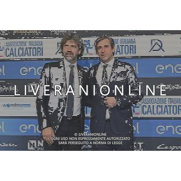 TVRG Gala Calcio 2025 nella foto da SX Damiano Tommasi e Demetrio Albertini Milano 01-12-2025 Gran Gala del Calcio 2025, l\'appuntamento organizzato dall\'AIC Associazione Italiana Calciatori per premiare i protagonisti della stagione 2024-2025 foto Roberto Garavaglia/ag. Aldo Liverani sas