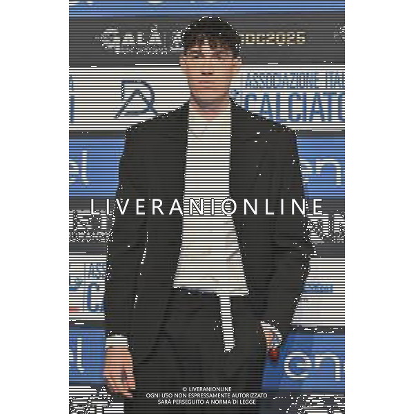 TVRG Gala Calcio 2025 nella foto Alessandro Bastoni (Inter) Milano 01-12-2025 Gran Gala del Calcio 2025, l\'appuntamento organizzato dall\'AIC Associazione Italiana Calciatori per premiare i protagonisti della stagione 2024-2025 foto Roberto Garavaglia/ag. Aldo Liverani sas