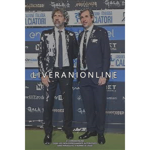 TVRG Gala Calcio 2025 nella foto da SX Damiano Tommasi e Demetrio Albertini Milano 01-12-2025 Gran Gala del Calcio 2025, l\'appuntamento organizzato dall\'AIC Associazione Italiana Calciatori per premiare i protagonisti della stagione 2024-2025 foto Roberto Garavaglia/ag. Aldo Liverani sas