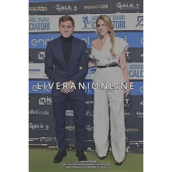 TVRG Gala Calcio 2025 nella foto Nicolò Barella (Inter) e Federica Schievenin Milano 01-12-2025 Gran Gala del Calcio 2025, l\'appuntamento organizzato dall\'AIC Associazione Italiana Calciatori per premiare i protagonisti della stagione 2024-2025 foto Roberto Garavaglia/ag. Aldo Liverani sas