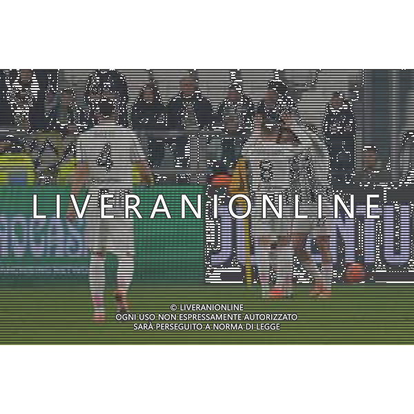 TVMV-Torino 02.12.2025 Allianz Stadium ©Manuela Viganti/Agenzia Aldo Liverani Juventus vs Udinese Ottavidi Finale Coppa Italia Frecciarossa 2025/2026 Nella foto: esultanza juventus dopo il gol di jonathan david ©Viganti - AGENZIA ALDO LIVERANI SAS