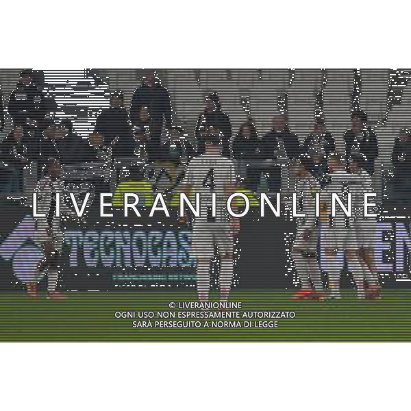 TVMV-Torino 02.12.2025 Allianz Stadium ©Manuela Viganti/Agenzia Aldo Liverani Juventus vs Udinese Ottavidi Finale Coppa Italia Frecciarossa 2025/2026 Nella foto: esultanza juventus dopo il gol di jonathan david ©Viganti - AGENZIA ALDO LIVERANI SAS