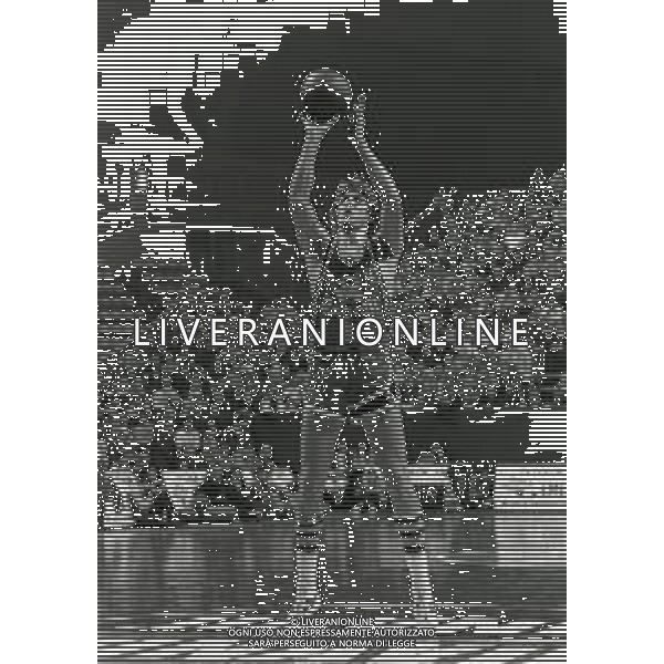 NEG- 19-03-1980 MILANO FINALE DI COPPA DELLE COPPE EMERSON VARESE-GABETTI CANTU\' 90-88 NELLA FOTO BRUCE FLOWERS AG ALDO LIVERANI SAS