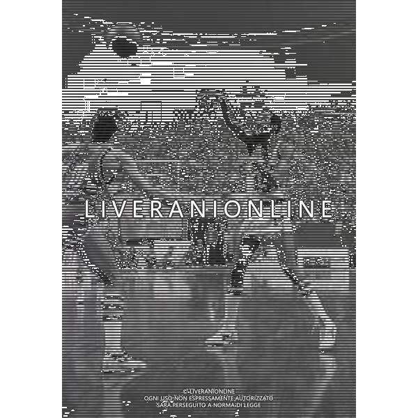 NEG- 19-03-1980 MILANO FINALE DI COPPA DELLE COPPE EMERSON VARESE-GABETTI CANTU\' 90-88 NELLA FOTO 15 BRUCE SEALS AG ALDO LIVERANI SAS