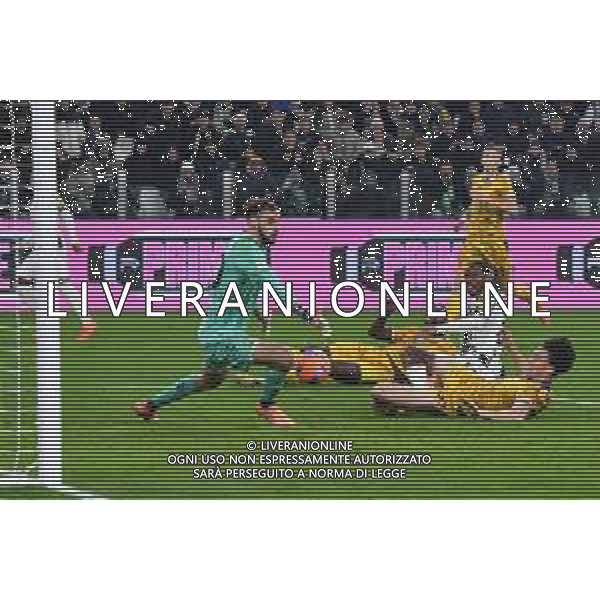 TVMV-Torino 02.12.2025 Allianz Stadium ©Manuela Viganti/Agenzia Aldo Liverani Juventus vs Udinese Ottavidi Finale Coppa Italia Frecciarossa 2025/2026 Nella foto: gol jonathan david ©Viganti - AGENZIA ALDO LIVERANI SAS