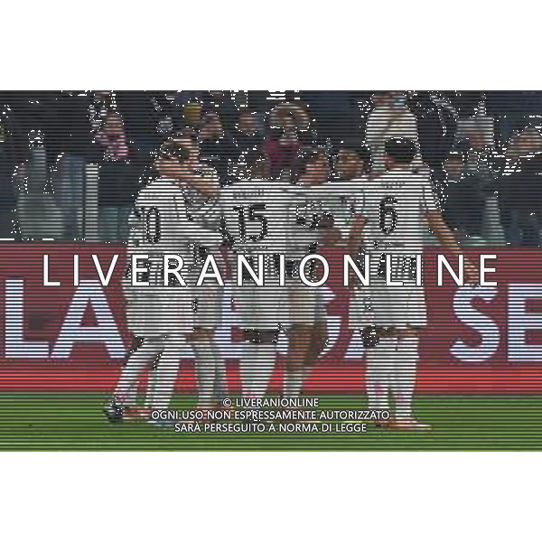TVMV-Torino 02.12.2025 Allianz Stadium ©Manuela Viganti/Agenzia Aldo Liverani Juventus vs Udinese Ottavidi Finale Coppa Italia Frecciarossa 2025/2026 Nella foto: esultanza juventus dopo il gol di jonathan david ©Viganti - AGENZIA ALDO LIVERANI SAS