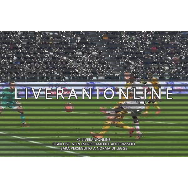 TVMV-Torino 02.12.2025 Allianz Stadium ©Manuela Viganti/Agenzia Aldo Liverani Juventus vs Udinese Ottavidi Finale Coppa Italia Frecciarossa 2025/2026 Nella foto: gol annullato a jonathan david per fuorigioco ©Viganti - AGENZIA ALDO LIVERANI SAS