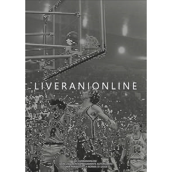 NEG- 19-03-1980 MILANO FINALE DI COPPA DELLE COPPE EMERSON VARESE-GABETTI CANTU\' 90-88 NELLA FOTO 8 ALBERTO MOTTINI AG ALDO LIVERANI SAS